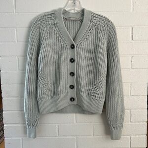 Everlane Textured Cotton Cardigan